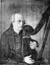 Portrait of a harper by Conn O&rsquo;Donnell