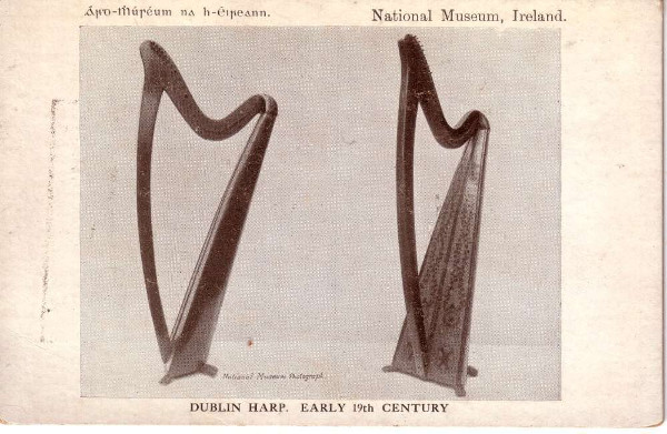 Egan 
Society harp in the National Museum of Ireland